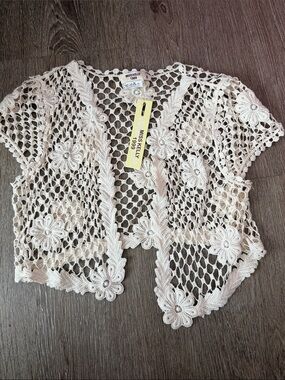 Miss Kelly 1999 Crochet Shrug size small